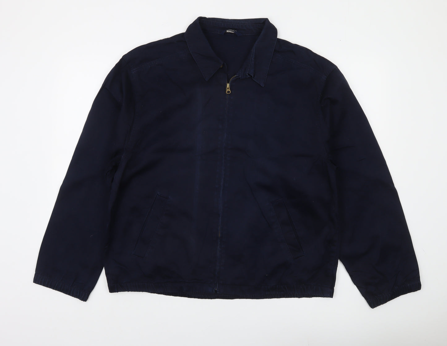 Marks and Spencer Men's Blue Basic Jacket Medium 38-40" Cotton Blend