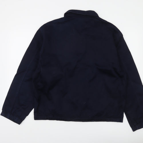Marks and Spencer Men's Blue Basic Jacket Medium 38-40" Cotton Blend
