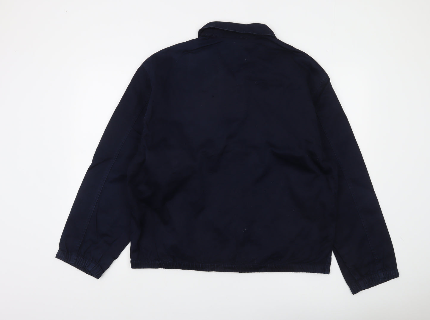 Marks and Spencer Men's Blue Basic Jacket Medium 38-40" Cotton Blend