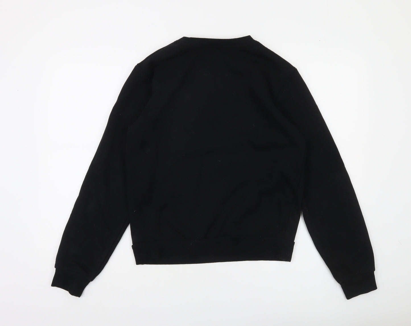 Paris 2024 Olympics Black Sweatshirt Women’s M Cotton Blend Pullover