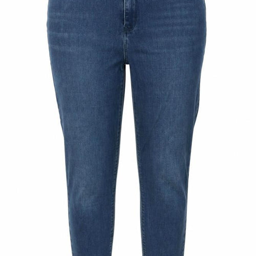 River Island Womens Blue Mid Rise Skinny Stretch Jeans Size 14