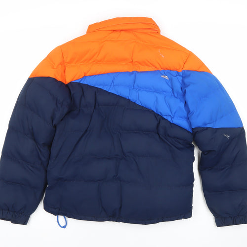 Trespass Boys Multicoloured Puffer Jacket 11-12 Years Waterproof Hooded Winter Coat
