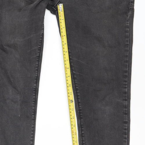 Denim Co. Men’s Black Skinny Denim Jeans W32 L30 Excellent Condition