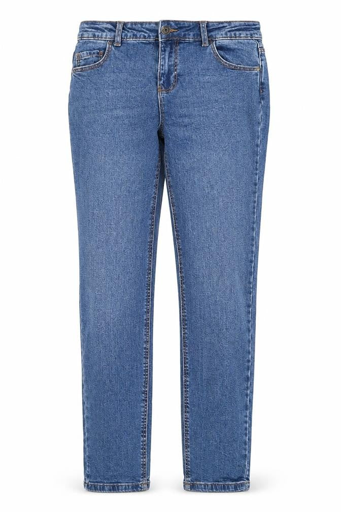 Denim Co. Teens Blue Slim Jeans 13-14Y Classic 5-Pocket Design