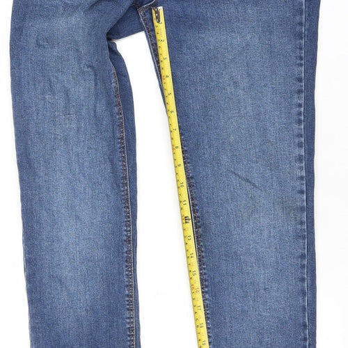 Denim Co. Teens Blue Slim Jeans 13-14Y Classic 5-Pocket Design