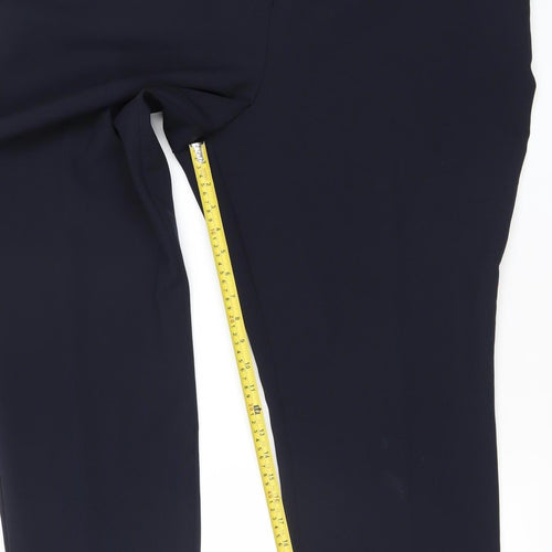 Dunnes Women’s Navy Blue Polyester Trousers Size 20 Classic Fit