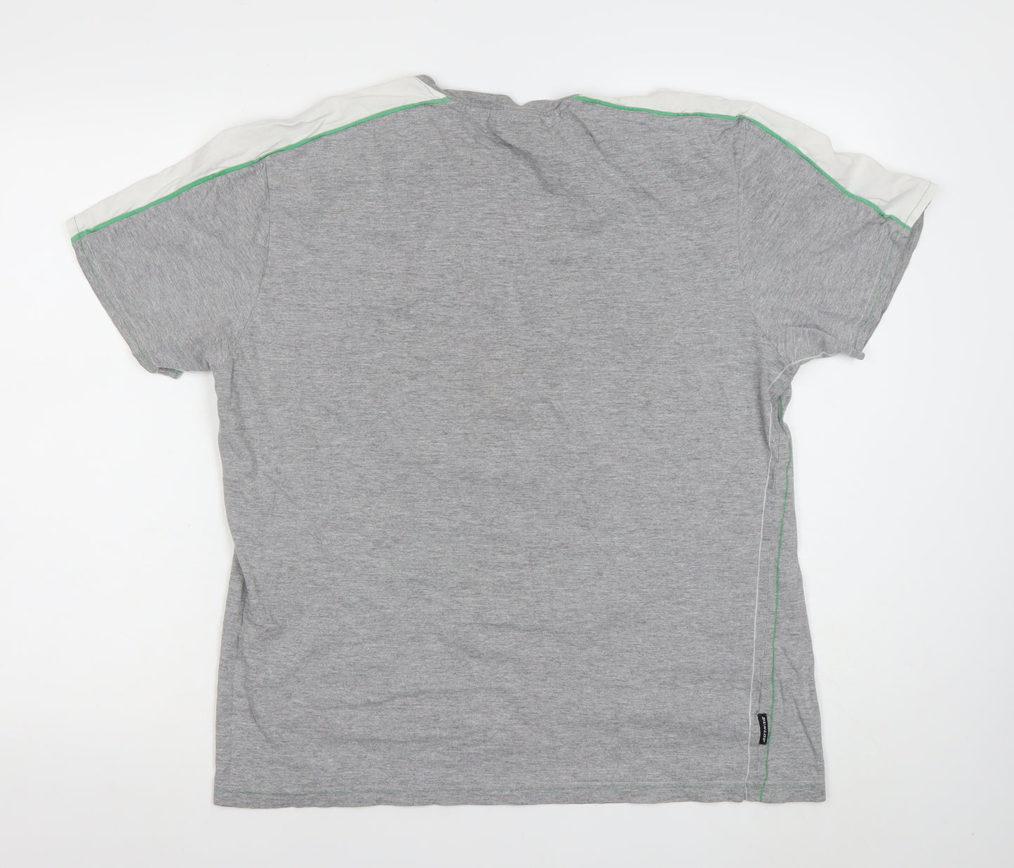 Dunlop Men's Grey XL Short Sleeve Sports Graphic T-Shirt