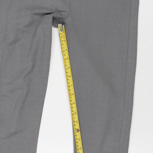 River Island Womens Grey Size 12R Slim Stretch Knit Trousers