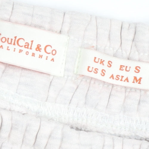 SoulCal & Co Women's Beige Sweat Shorts Size S Casual Loungewear