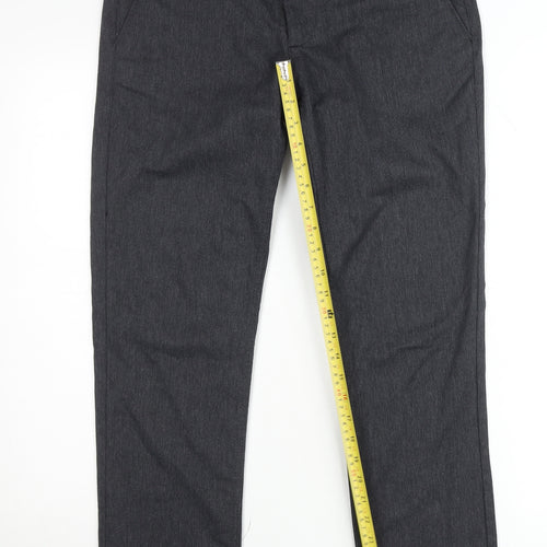 Zara Men's Grey Slim Fit Chino Trousers Size 30
