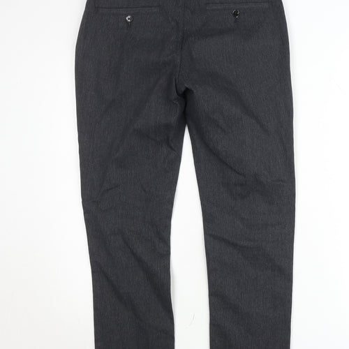 Zara Men's Grey Slim Fit Chino Trousers Size 30