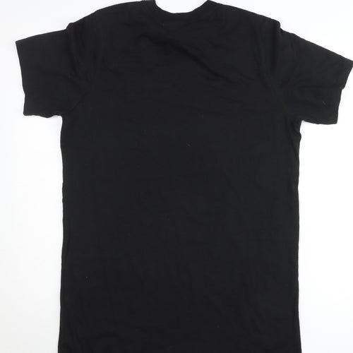 Adidas Women's Black 3XL Trefoil Short Sleeve Cotton T-Shirt