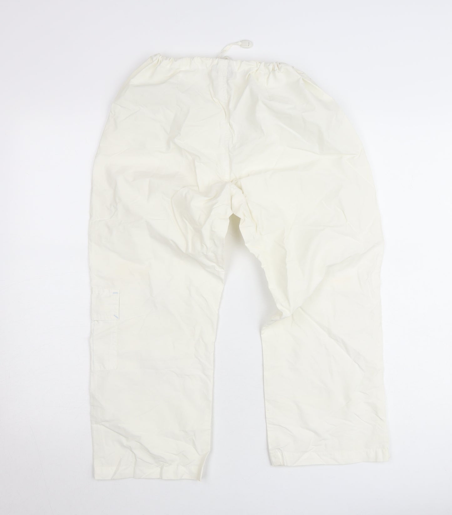 Picken Girls Ivory XL Cargo Skiing Trousers Elastic Waist Winter Pants