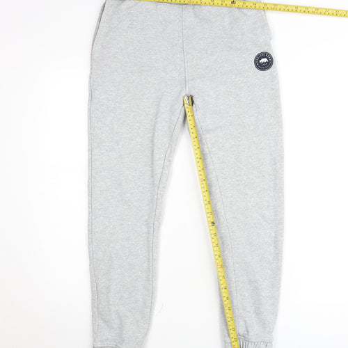 SoulCal & Co Men's Grey Jogger Trousers XS Regular Fit Fleece