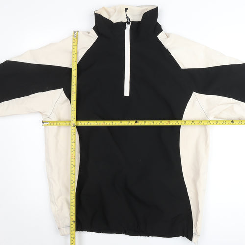 Woodworm Men’s Black Windproof Golf Windbreaker Jacket Size M