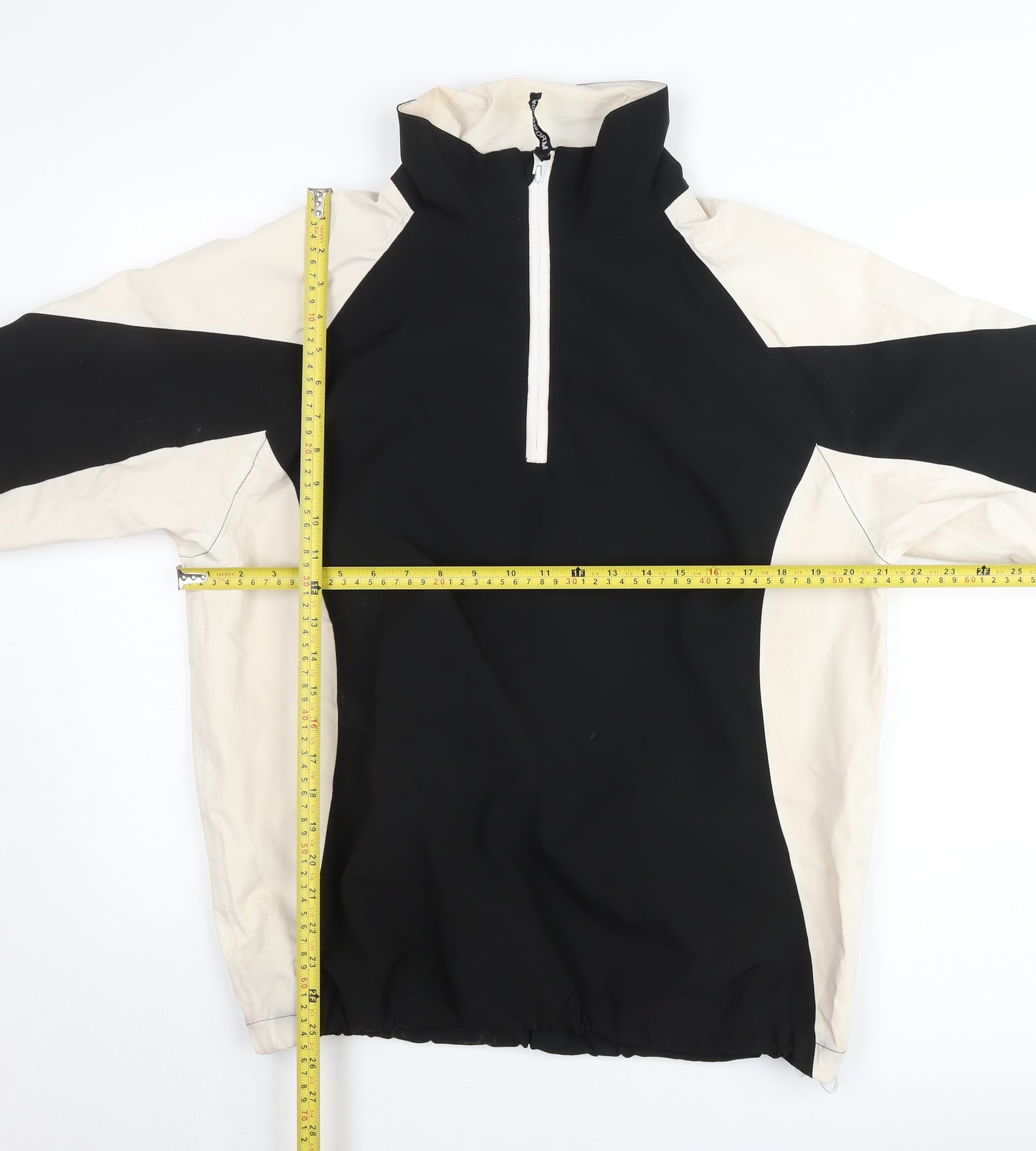 Woodworm Men’s Black Windproof Golf Windbreaker Jacket Size M