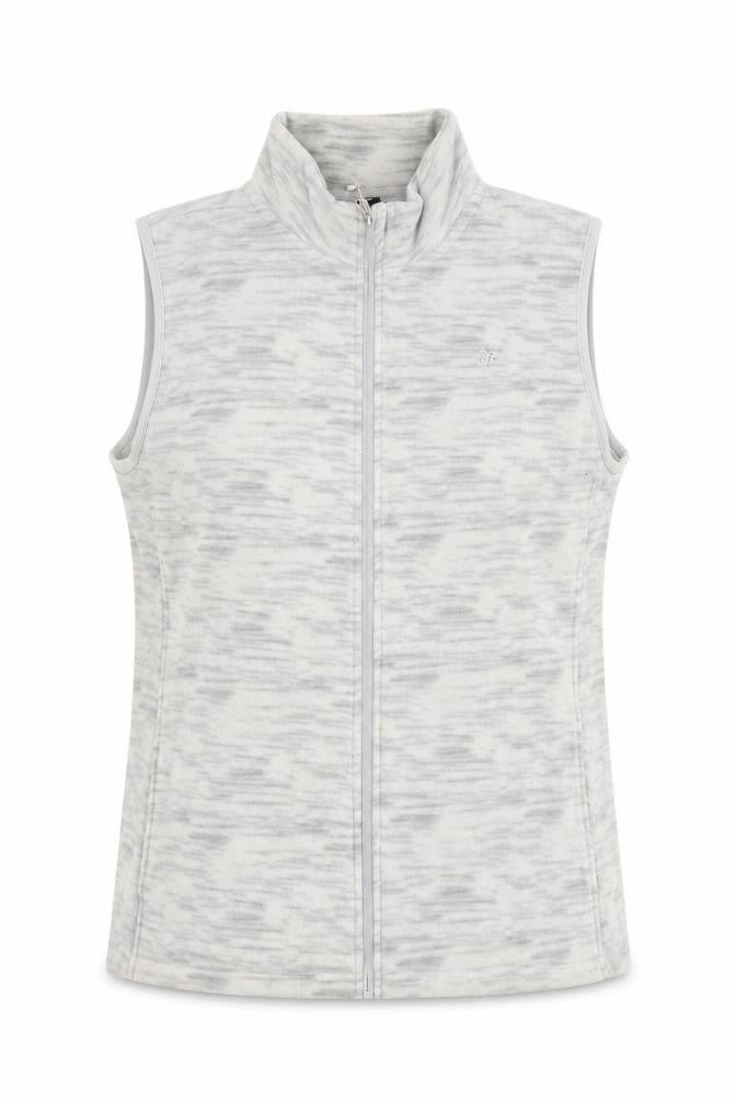 Outdoor Products Women’s Grey Fleece Waistcoat 2XL Full Zip Lightweight