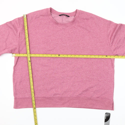 Dunnes St. Bernard Women’s Dark Pink Pullover Sweatshirt XL Polyester Cotton Blend
