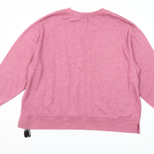 Dunnes St. Bernard Women’s Dark Pink Pullover Sweatshirt XL Polyester Cotton Blend