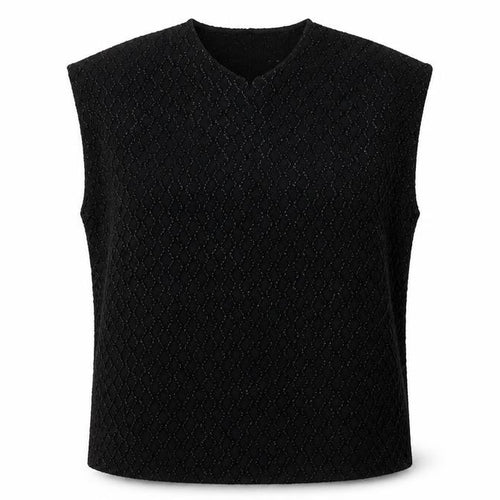 Gallery Women Black XL Sleeveless Woven Blouse Top