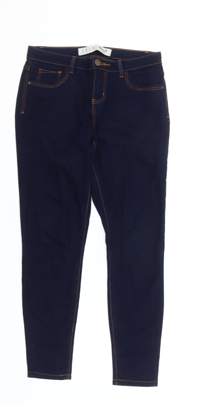 Denim Co. Women's Blue Skinny Stretch Jeans Size 8