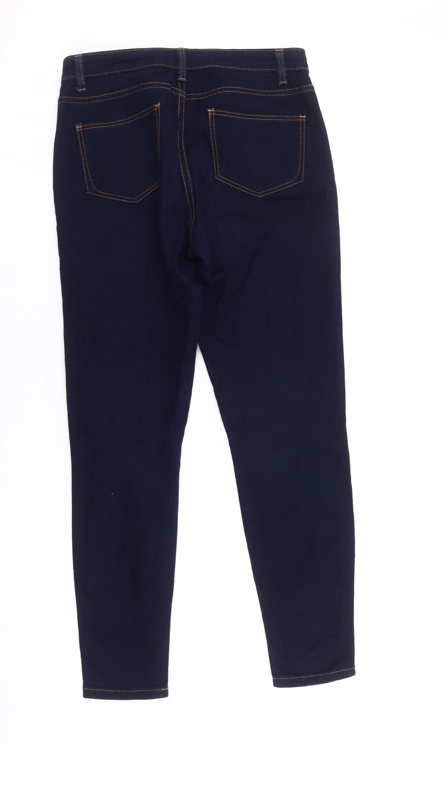 Denim Co. Women's Blue Skinny Stretch Jeans Size 8