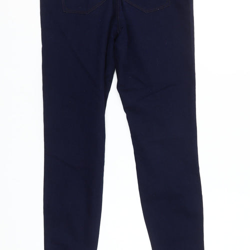 Denim Co. Women's Blue Skinny Jeans Size 8 Regular Fit