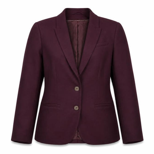 H&M Women's Purple Slim Fit Blazer Jacket UK 10 Workwear Formal