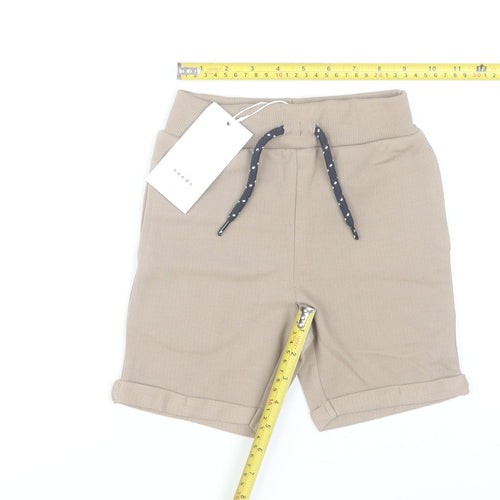Name It Boys Beige 3-4 Years Chino Shorts with Drawstring Waist