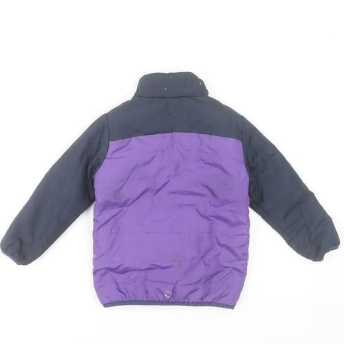 Regatta Girls Purple Puffer Jacket 3-4 Years Lightweight Padded Coat
