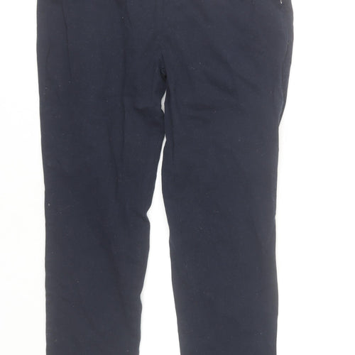 Savida Womens Black Slim Fit Cotton Stretch Leggings Size 12