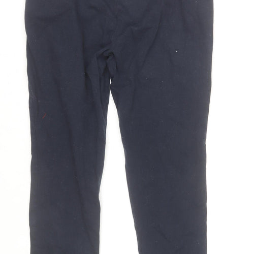 Savida Womens Black Slim Fit Cotton Stretch Leggings Size 12