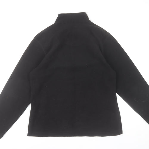 Regatta Great Outdoors Women's Black Fleece Pullover Sweatshirt Size 12