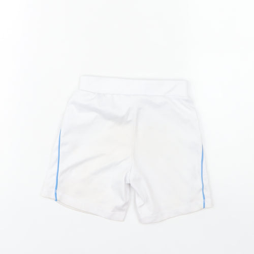 Dunnes Stores Boys White 5-6 Years Athletic Football Shorts Italia
