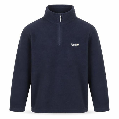 Regatta Men’s Blue Fleece 1/4 Zip Pullover Sweatshirt Size S
