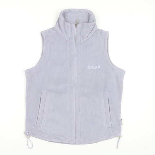 Regatta Women Grey Fleece Bodywarmer Waistcoat UK 10