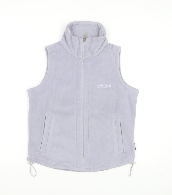 Regatta Women Grey Fleece Bodywarmer Waistcoat UK 10