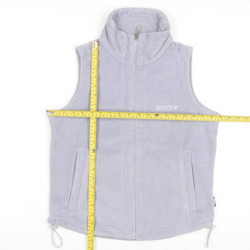 Regatta Women Grey Fleece Bodywarmer Waistcoat UK 10