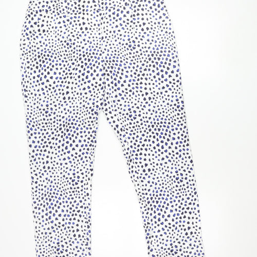 Fenn Wright Manson Women's Multicoloured Animal Print Viscose Trousers Size 16