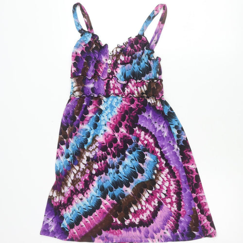 Lucy Love Women's Multicoloured Camisole Tank Top Size L Rayon Blend