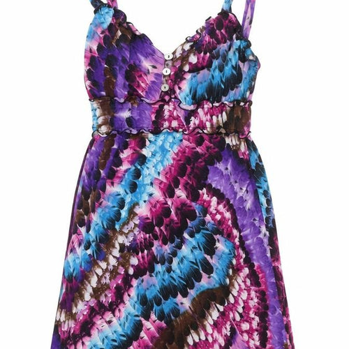 Lucy Love Women's Multicoloured Camisole Tank Top Size L Rayon Blend
