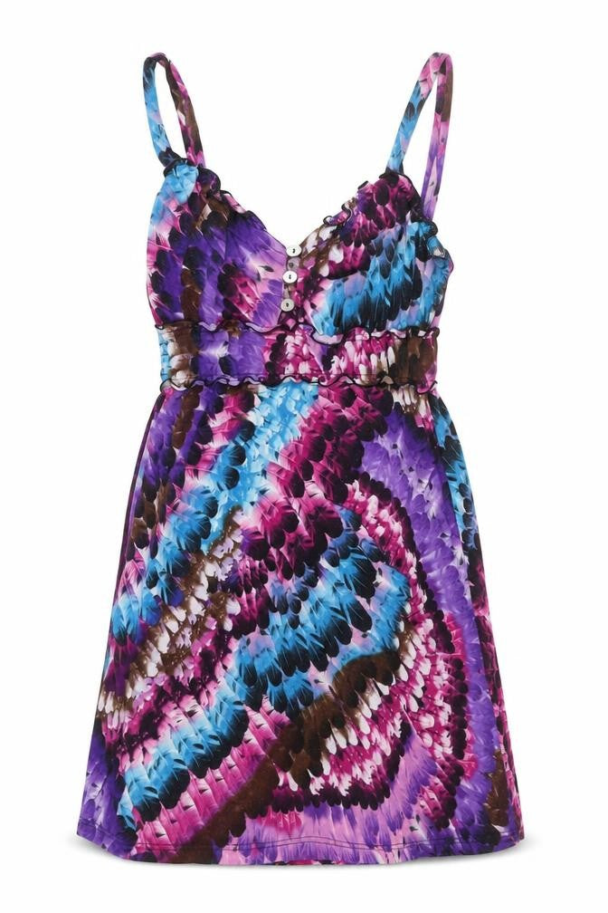 Lucy Love Women's Multicoloured Camisole Tank Top Size L Rayon Blend