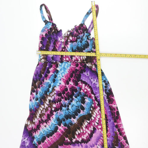 Lucy Love Women's Multicoloured Camisole Tank Top Size L Rayon Blend