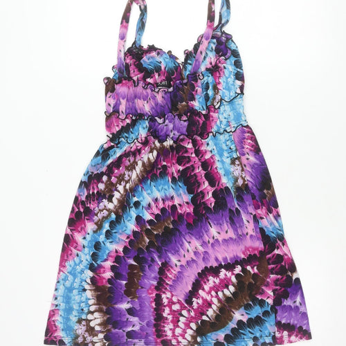 Lucy Love Women's Multicoloured Camisole Tank Top Size L Rayon Blend