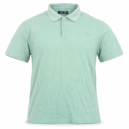 Paul Costelloe Men's Green XL Cotton Short Sleeve Polo Shirt