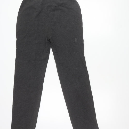 Marks and Spencer Womens Grey Size 10 Slim Fit Knit Trousers