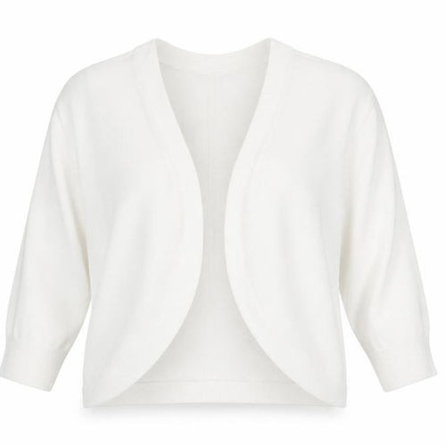 Principles Women’s Ivory V-Neck Knit Cardigan Size 14