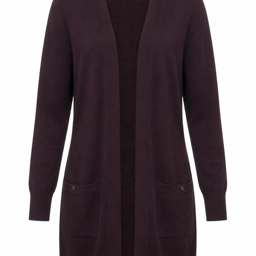 Principles by Ben de Lisi Womens Purple Size 10 Belted Cardigan