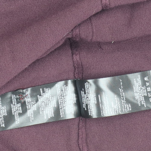 Principles by Ben de Lisi Womens Purple Size 10 Belted Cardigan
