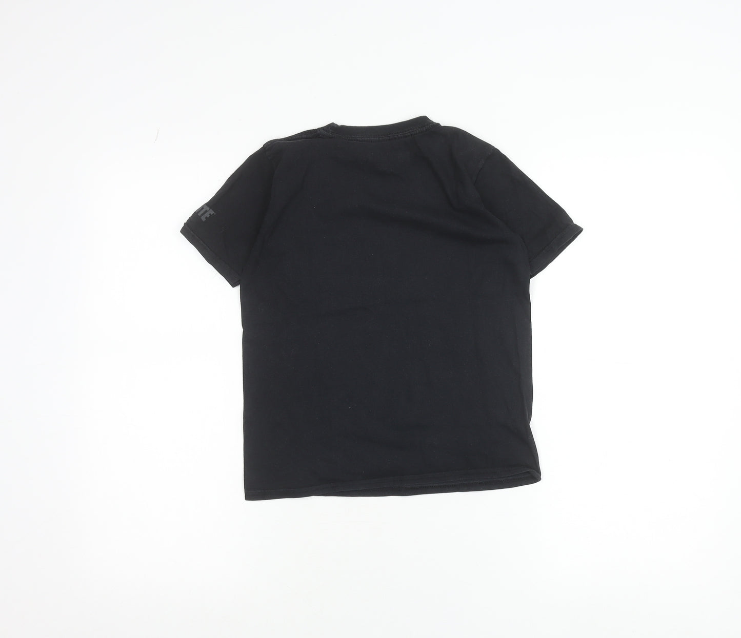 Fortnite Teens Black Graphic Cotton Short Sleeve T-Shirt M